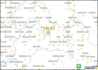 map of Calot