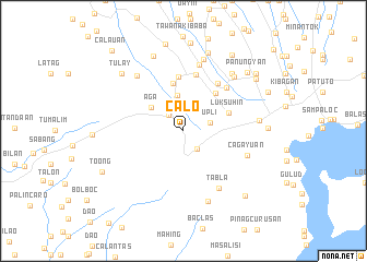 map of Calo