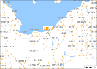 map of Calo