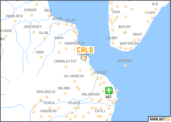 map of Calo