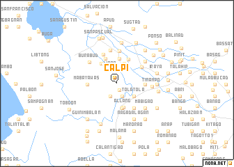 map of Calpi