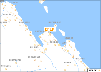 map of Calpi