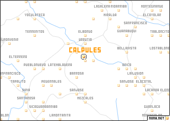 map of Calpules