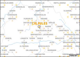 map of Calpules