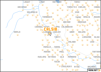 map of Calsib