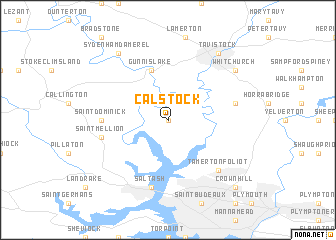 map of Calstock