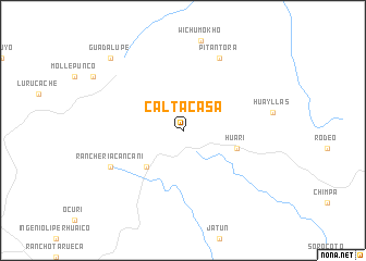 map of Calta Casa