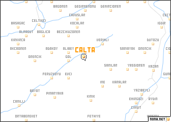 map of Çalta