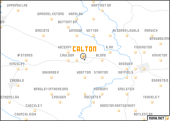 map of Calton