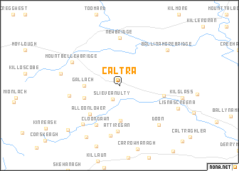 map of Caltra