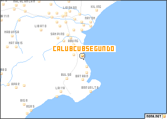 map of Calubcub Segundo