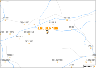 map of Calucamba