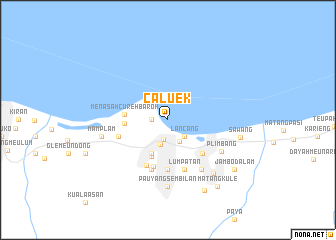 map of Caluek
