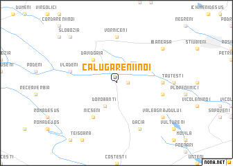 map of Călugărenii Noi