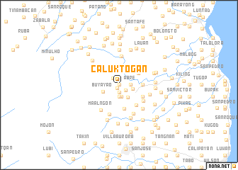 map of Caluktogan