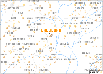 map of Caluluan