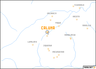 map of Caluma