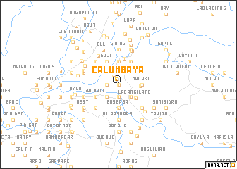 map of Calumbaya