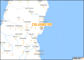 map of Calumboyan