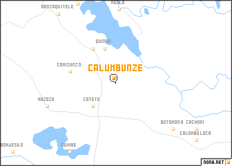 map of Calumbunze