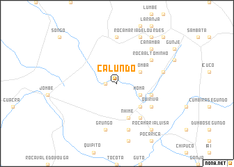 map of Calundo