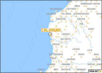 map of Calungan