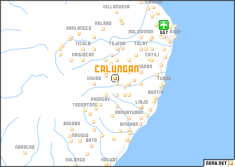 map of Calungan