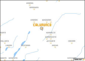 map of Calupunco