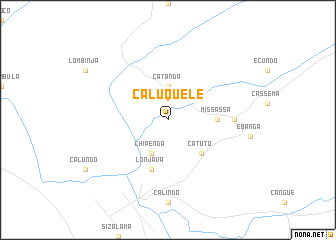 map of Caluquele