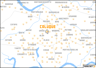 map of Caluque