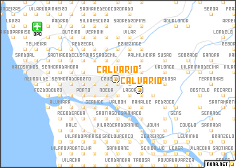 map of Calvário