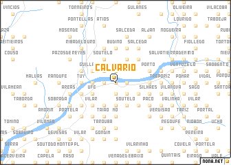 map of Calvário