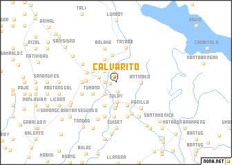 map of Calvarito