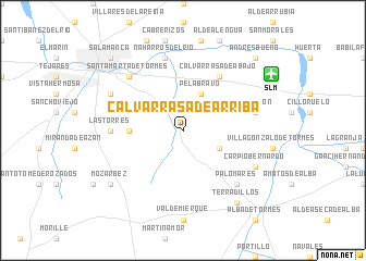 map of Calvarrasa de Arriba
