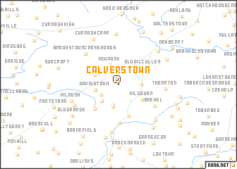 map of Calverstown