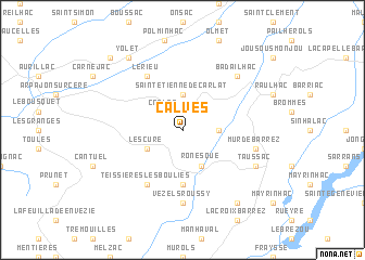 map of Calves