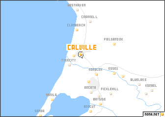 map of Calville