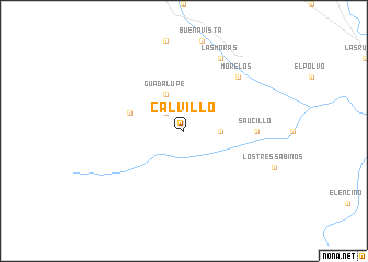 map of Calvillo