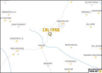 map of Calypso