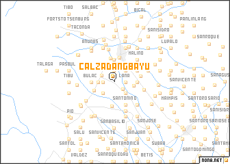 map of Calzadangbayu