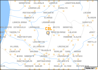 map of Cal