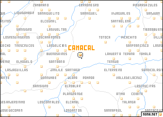 map of Camacal