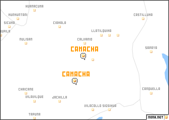 map of Camacha