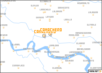 map of Camachero