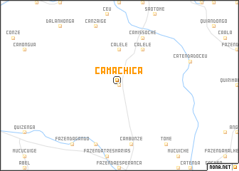map of Camachiça