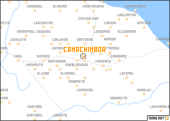 map of Cama Chimboa