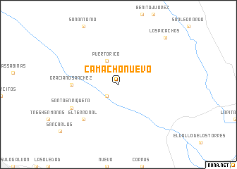 map of Camacho Nuevo