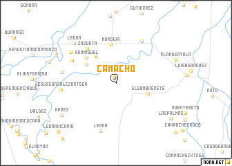 map of Camacho