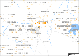 map of Camacho