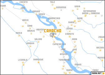 map of Camacho